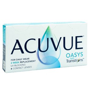 Acuvue Oasys with Transitions confezione da 6 lenti