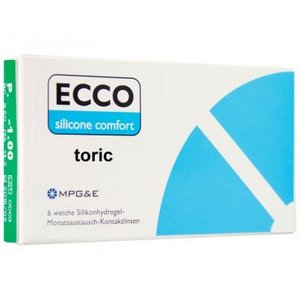 ECCO silicone comfort Toric confezione da 6 lenti