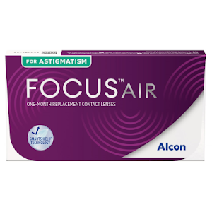 Focus Air for Astigmatism confezione da 3 lenti