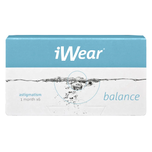 iWear Balance Plus Astigmatism confezione da 6 lenti