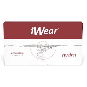 iWear Hydro Astigmatism confezione da 6 lenti