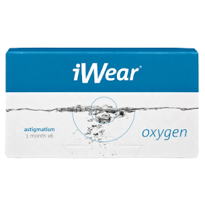 iWear Oxygen Astigmatism confezione da 6 lenti