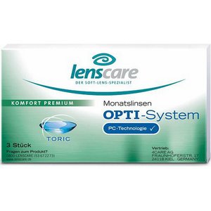 OPTI-System Toric Monatslinsen confezione da 3 lenti