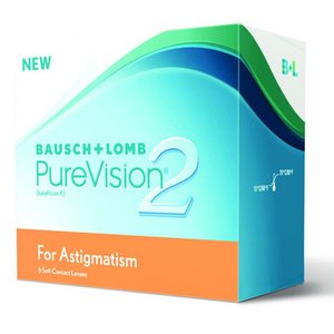 PureVision 2 HD for Astigmatism confezione da 6 lenti