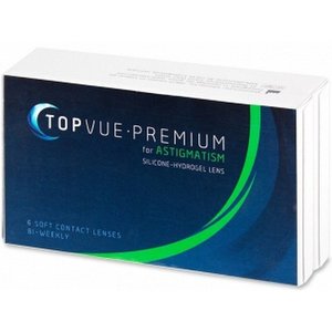 TopVue Premium for Astigmatism confezione da 6 lenti